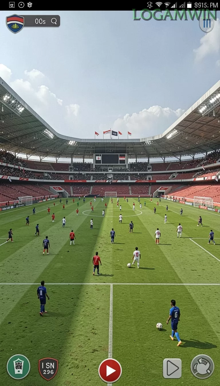 Galeri pratinjau visual logamwin build APK resmi terbaru