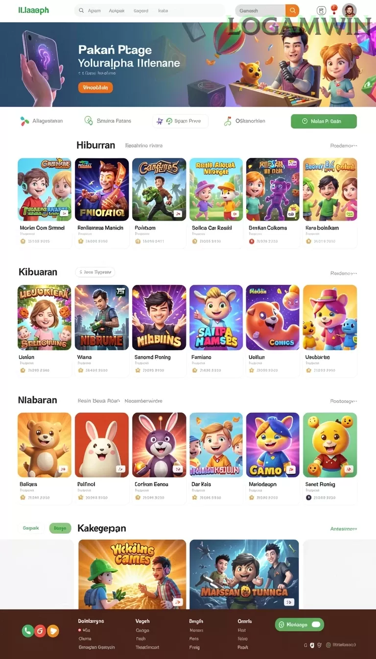 Pratinjau antarmuka logamwin — aplikasi APK resmi Android v2.5.6